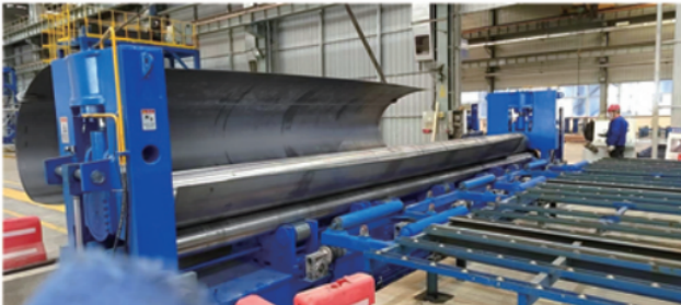 W11Y Trailer Tank Plate Roller