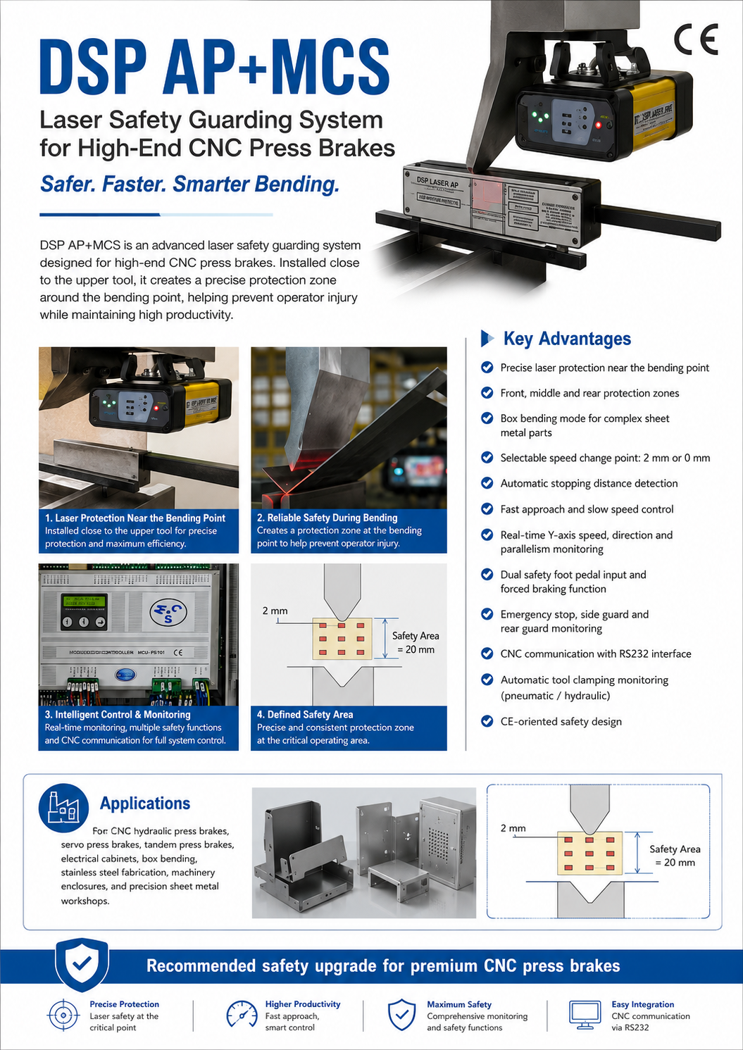 LASER PRETECTION FOR PRESS BRAKE