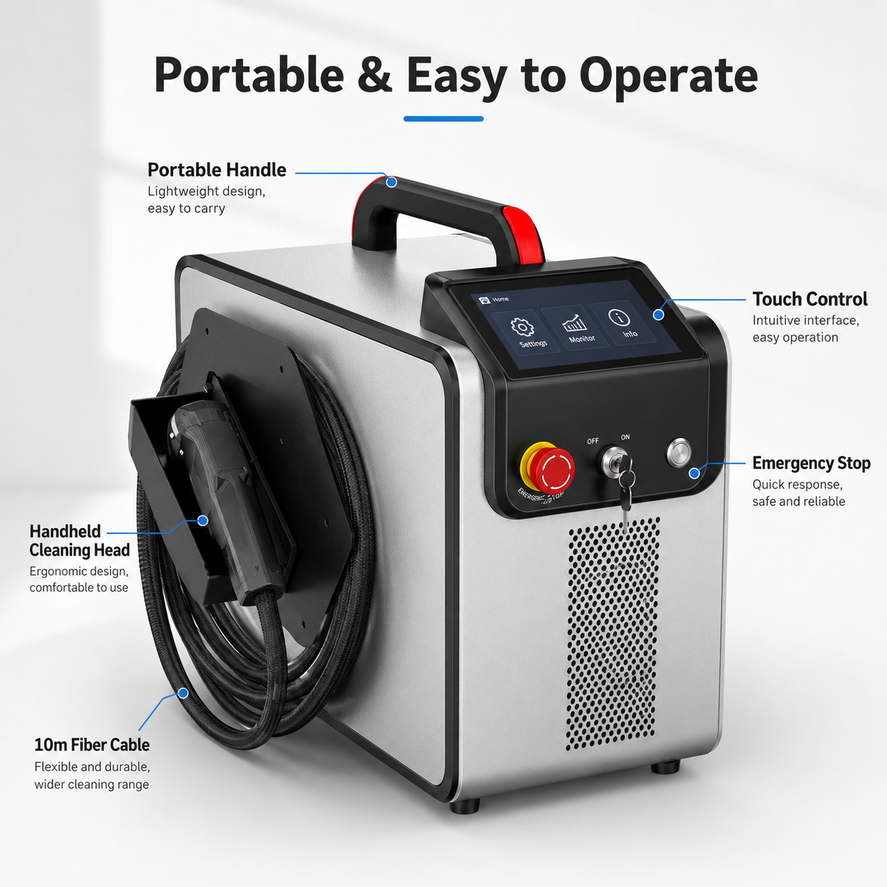 Laser cleaning machine